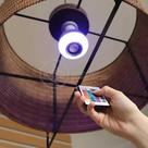 Lâmpada Led 12W E27 Rgb Colorida Com Caixa De Som Bluetooth