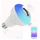 Lâmpada Led 12W E27 Rgb Colorida Com Caixa De Som Bluetooth
