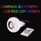 Lâmpada Led 12W E27 Rgb Colorida Com Caixa De Som Bluetooth Lâmpada Led 12W E27 Rgb Colorida Com Caixa De Som Bluetooth