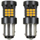 Lâmpada led 2 polos 36 led shocklight canbus Laranja 12v