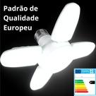 Lâmpada Led 35CM 60w Pétalas Dobrável Ajustável Forte Decoração Casa Escritório Salão