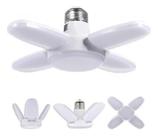 Lâmpada Led 4 Pétala 28W Dobrável Branca Luz Ajustável Casa Iluminação Forte Decoração Manicure Quarto Cozinha Escritório