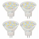 Lampada LED 4 unidades Mr11 Refletor branco quente Substitua a luz de halog ºnio. Baixo consumo-PinkYellow
