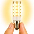 Lâmpada LED 5 Watts E14 Halopim 3000k Branco Quente Abajur Luminária 110v 220v Bivolt