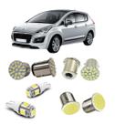 Lâmpada Led 6000 Traseira Seta Ré Freio Peugeot 3008 11 a 15