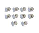 Lâmpada led 67 cob 12 polos cambus 12v vermelho