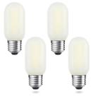 Lâmpada LED AIELIT Dimmable Frosted E26 4W 5000K 400lm, pacote com 4