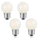 Lâmpada LED AIELIT regulável 2W 25W equivalente a 2700K, pacote com 4