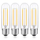 Lâmpada LED AIELIT Vintage T10/T30 2W 2700K 200lm E26, pacote com 4