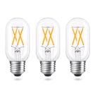 Lâmpada LED AIELIT Vintage T45 4W 2700K regulável E26, pacote com 3