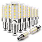 Lâmpada LED ALIDE E12 5W 4000K regulável 450 lm 120 V, pacote com 10