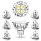 Lâmpada LED ALIDE MR16 5W 6000K Daylight White 12V 450lm, pacote com 6