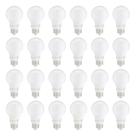 Lâmpada LED Amazon Basics A19 9W 2700K E26, pacote com 24