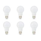 Lâmpada LED Amazon Basics A19 9W 800lm 5000K, pacote com 6