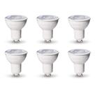 Lâmpada LED Amazon Basics MR16 7W 5000K GU10, pacote com 6
