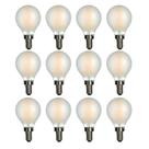 Lâmpada LED AMDTU E12 4W 2700K Branco Quente Regulável 40W Equiv.