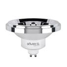 Lampada led ar111 12w 36 graus branco quente 2700k bivolt gu10 - galaxy led
