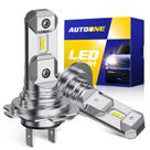 Lâmpada LED AUTOONE H7 6500K Branco Frio, Kit com 2