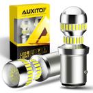 Lâmpada LED AUXITO 1157 6000K branca 1300LM para luz de backup de carro