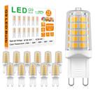 Lâmpada LED BAOMING G9 4W 3000K 450LM, não regulável, 120 V (pacote com 12)