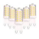 Lâmpada LED BAOMING G9 4W 4000K 120V Não regulável (pacote com 5)
