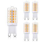 Lâmpada LED BAOMING G9 4W 450LM 2700K, não regulável, 120V (pacote com 5)