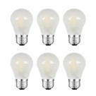 Lâmpada LED Beonllay Frosted E26 2W (equivalente a 25W) 2700K, pacote com 6