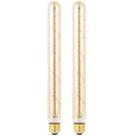 Lâmpada LED Beonllay T300/T10 4W 2700K branca quente E26, pacote com 2