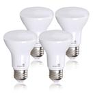 Lâmpada LED Bioluz LED BR20 6W = 50W 3000K 540lm regulável, pacote com 4