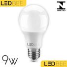Lampada led bivolt 9w bulbo 10 unidades