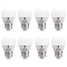 Lâmpada LED Bluex Bulbs G14 3W 5000K Daylight, pacote com 8