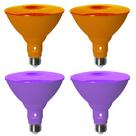 Lâmpada LED Bluex Bulbs Par38 Flood Purple/Orange 18W (pacote com 2)