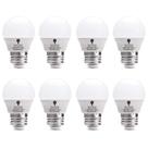 Lâmpada LED Bluex G14 3W 3000K branca quente, pacote com 8
