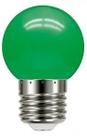 Lâmpada led bolinha 1w verde e27 127v Lâmpada led bolinha 1w verde e27 127v