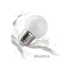 Lâmpada LED Bolinha Decorativa BRANCO 1w COMBO COM 10