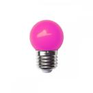 Lampada Led Bolinha Galaxy E27 1.5Wx220V Rosa 1219 - Kit C/10