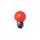 Lampada Led Bolinha Galaxy E27 3Wx127V Vermelho 1232 - Kit C/10