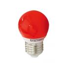 Lâmpada LED Bolinha Taschibra 1W 127v Luz Vermelha