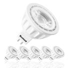 Lâmpada LED Boxlood MR16 não regulável 5W 6000K 12V, pacote com 6