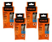 Lampada Led Bulbo 15w 6500 K Foxlux Bivolt Kit 04 Und