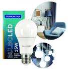 Lâmpada Led Bulbo 15w 6500k Bivolt E Soquete E27 Tramontina