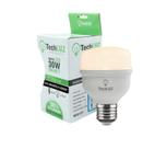 Lâmpada Led Bulbo 30w Alta Potência Bivolt Branco Quente Techluz