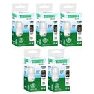 Lâmpada Led Bulbo 6500k A60 Tkl 15w E27 Taschibra Kit 5 Pçs