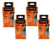Lampada Led Bulbo 9w 6500k Foxlux Bivolt Kit 04 Und