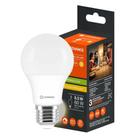 Lâmpada Led Bulbo Dimerizável 8,5w 127v 3000k E27 Branco Quente