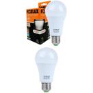 Lâmpada LED Bulbo Foxlux 12W 6500K E27 Bivolt iluminação clara, eficiência energética Kit com 2 Lâmpada LED Bulbo Foxlux 12W 6500K E27 Bivolt iluminação clara, eficiência energética Kit com 2