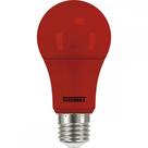 Lampada Led Bulbo Taschibra 5W Tkl Vermelha