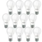 Lâmpada LED Bulbrite A19 9W 800lm 3000K regulável 120V E26 branca macia Lâmpada LED Bulbrite A19 9W 800lm 3000K regulável 120V E26 branca macia