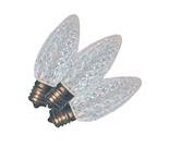 Lâmpada LED C9 SMD Holiday Bright Lights Cool White, pacote com 25