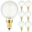 Lâmpada LED Chandelier Leools E12 G16.5 4W 400lm 3000K, pacote com 6